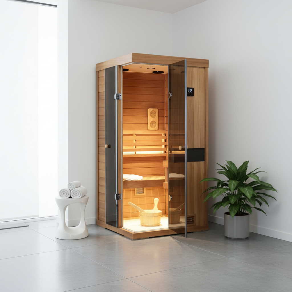 Serenity Indoor Steam Saunas - 1 Person | Model 700ST