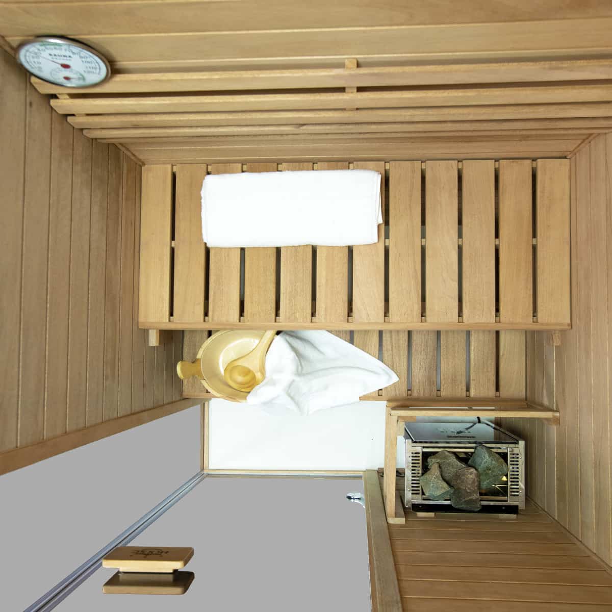 1-Person Indoor Negative-Ion Steam Sauna | Air Purification & Mid-Infrared Therapy | HKXSC 701ST