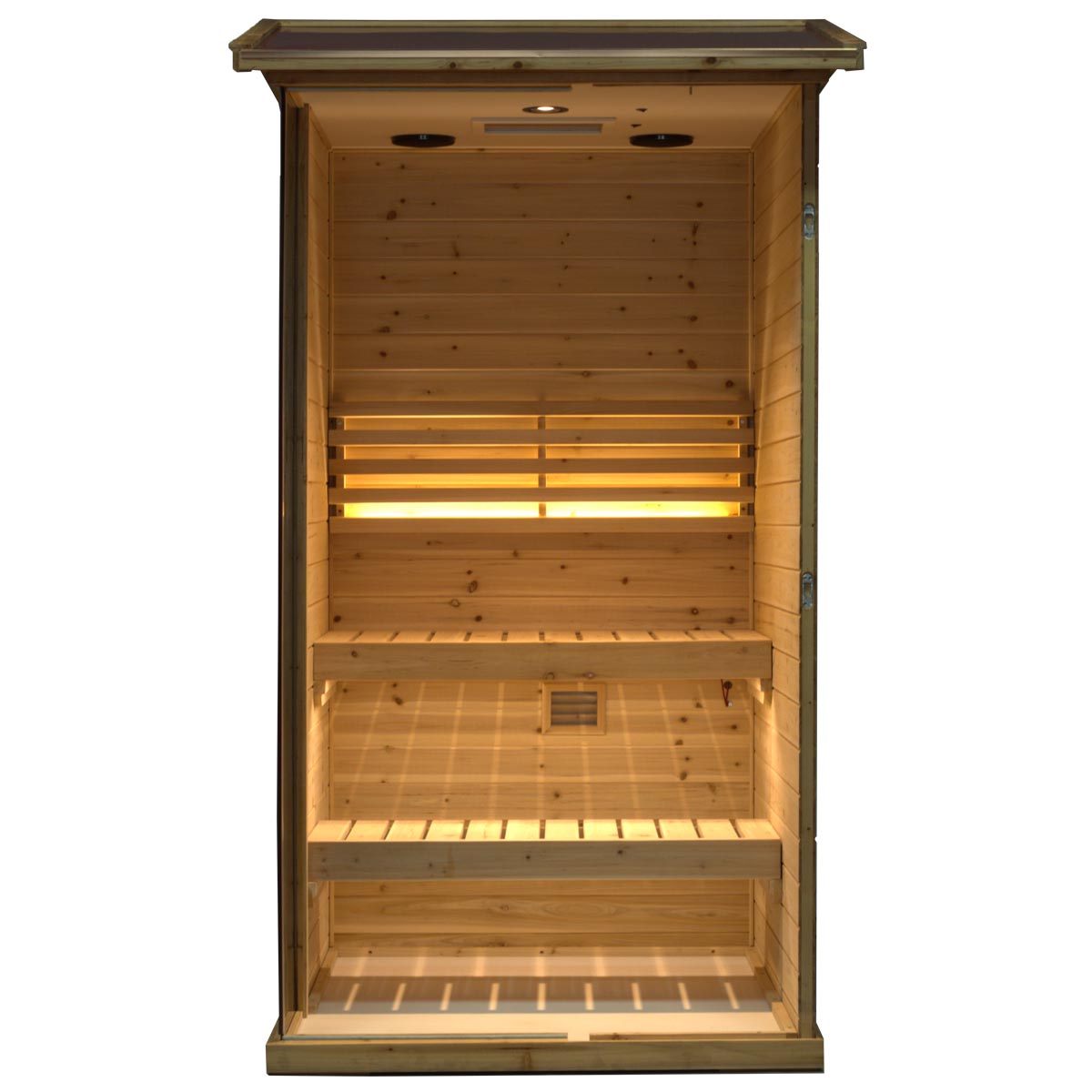 Solid Outdoor Steam Sauna - 1 Person | Model 701VS