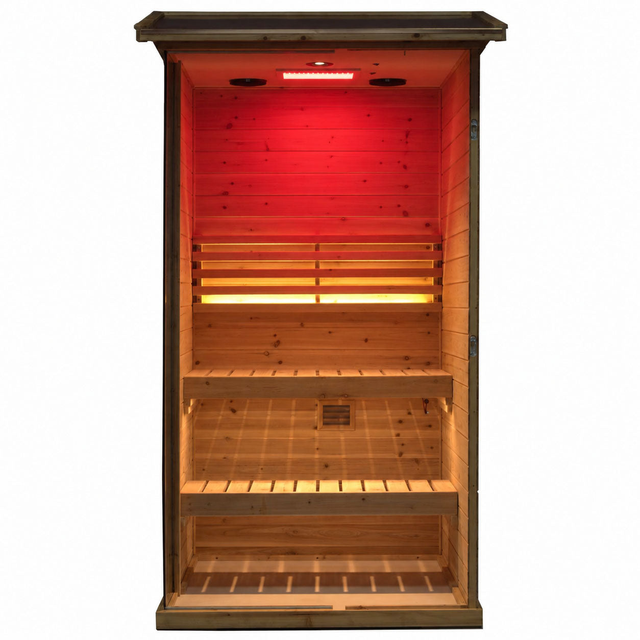 HKXSC 701VS_outdoor_steam_sauna_Model_701VS Interior panoramic display