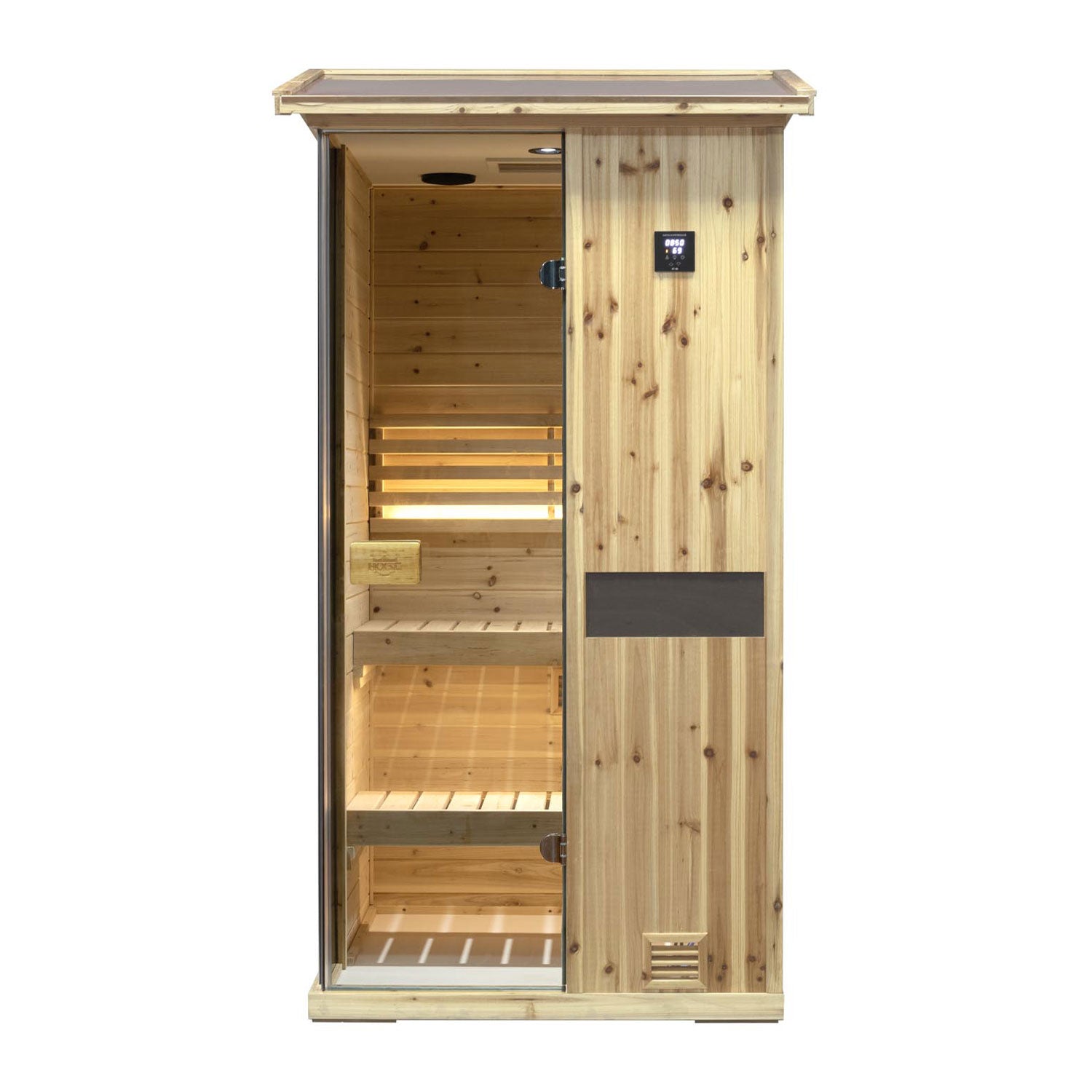 Pre-Order Solid Outdoor Steam Sauna - 1 Person | Model 701VS