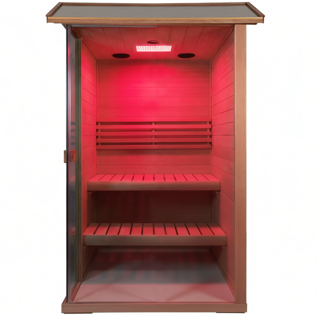 Aurora Outdoor Steam Sauna - 2 Person | Model 702VT