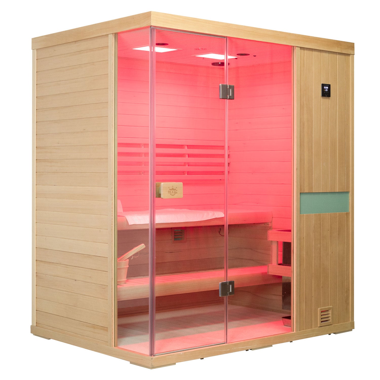 Calm Luxury Home Indoor Steam Sauna - 3 Person