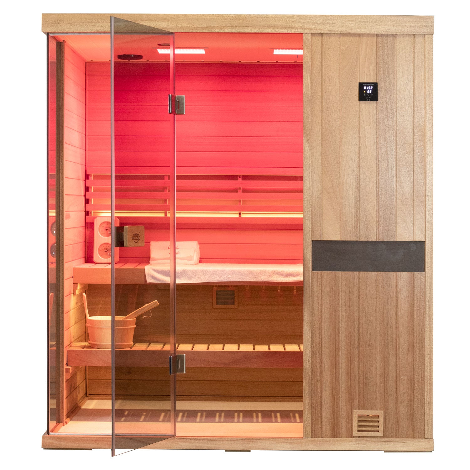 Aurora Indoor Steam Sauna - 3 Person
