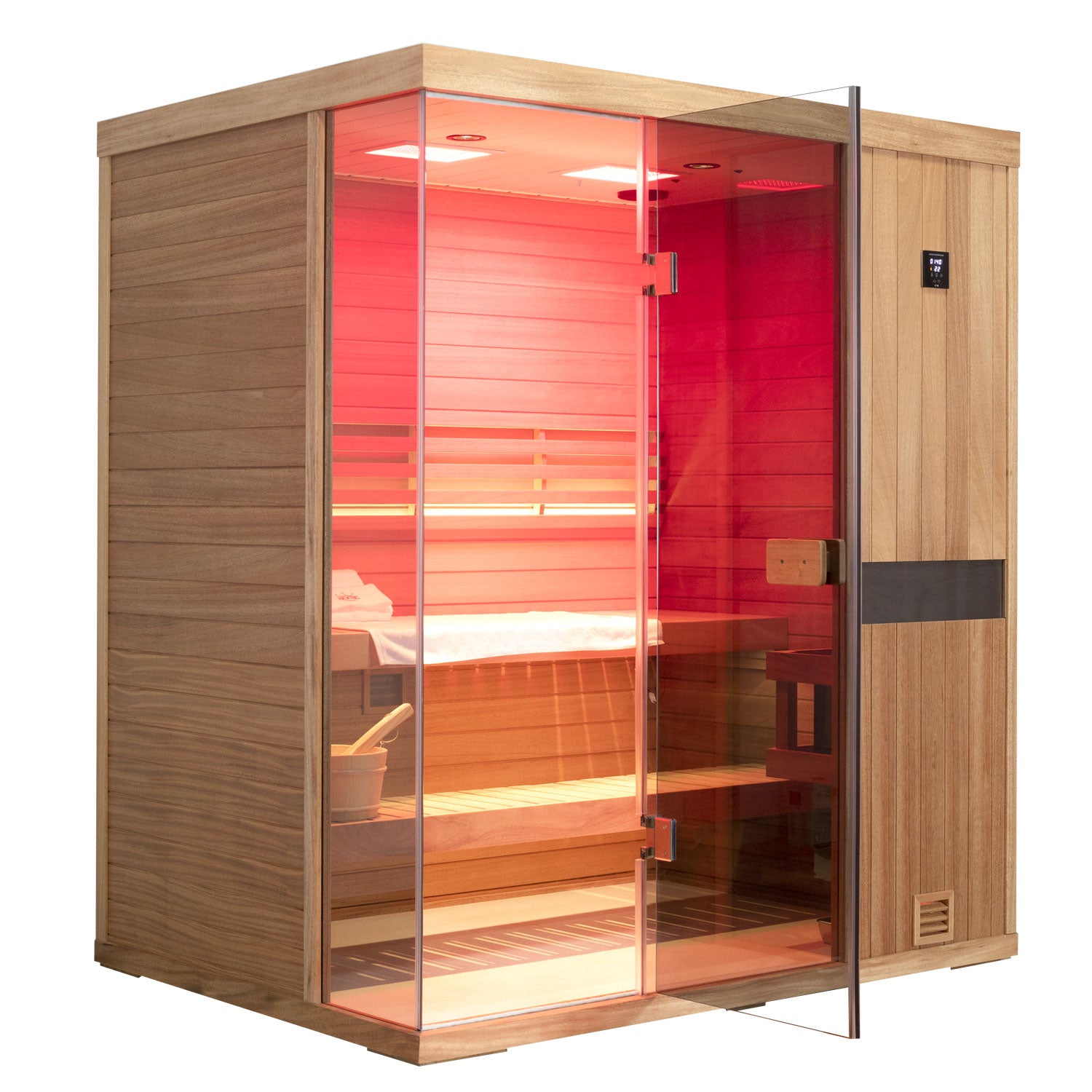 Aurora Indoor Steam Sauna - 3 Person