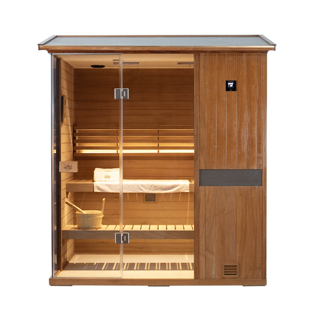 3-Person Outdoor Negative-Ion Steam Sauna