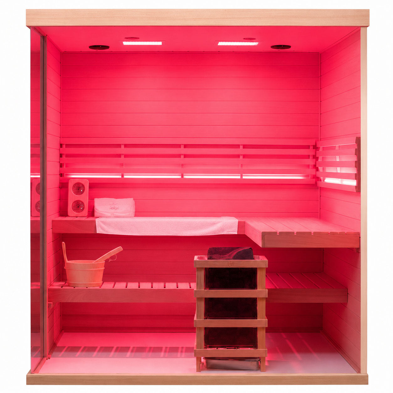 HKXSC 704SH_home_steam_sauna_Model_704SH Interior panoramic display