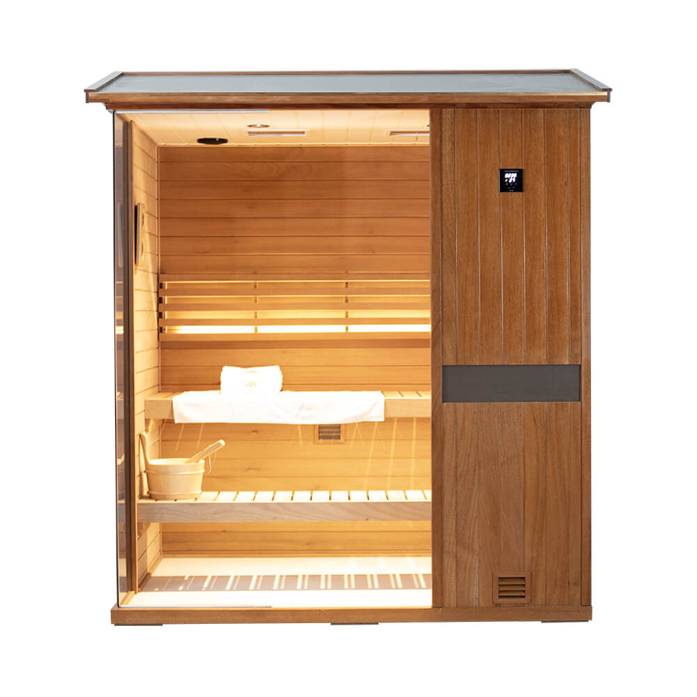 3-Person Outdoor Negative-Ion Steam Sauna