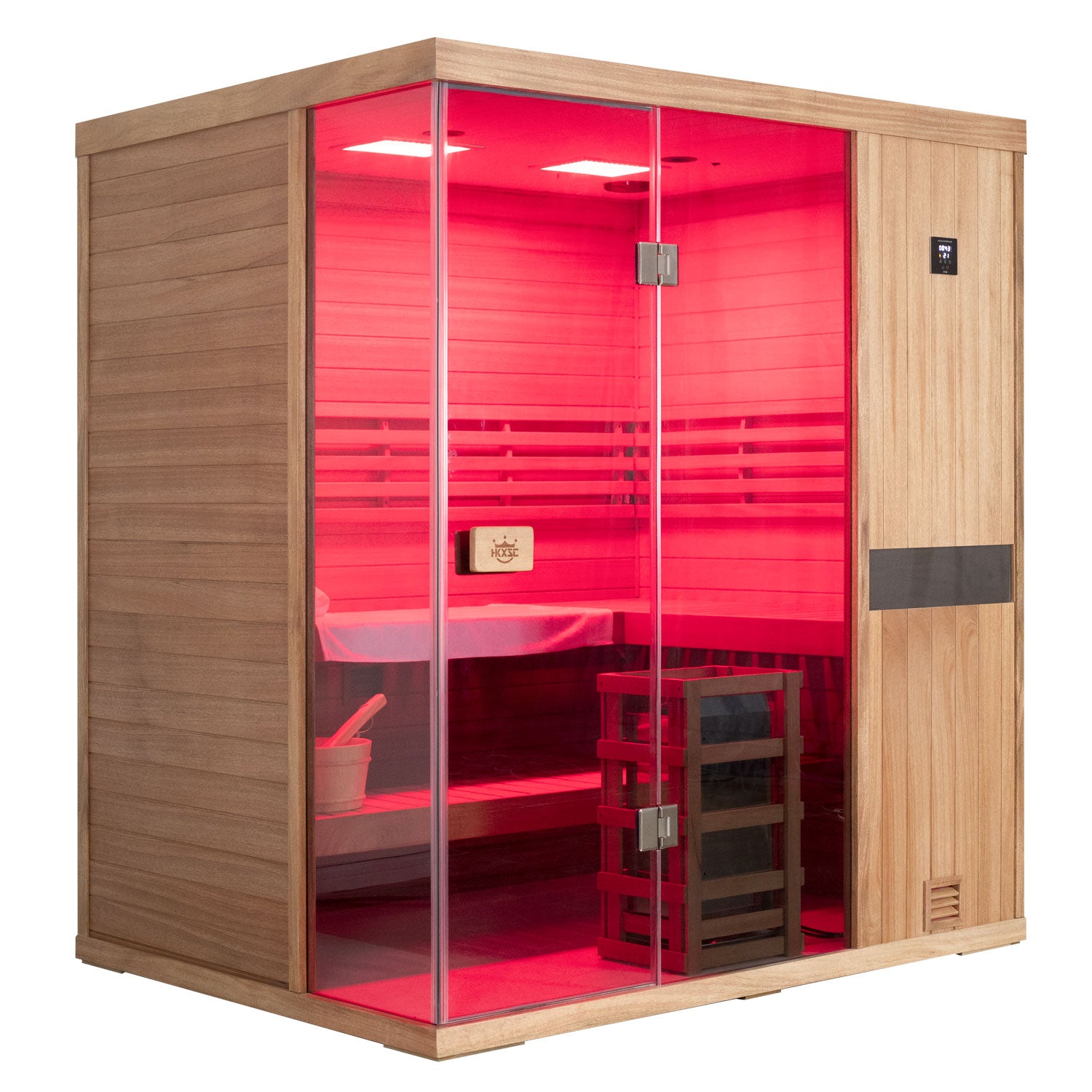 Aurora Indoor Steam Sauna - 4 Person