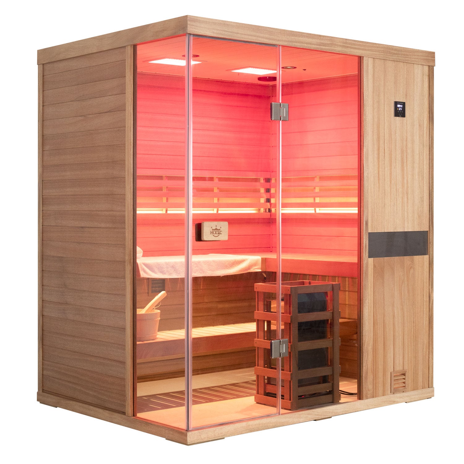 Aurora Indoor Steam Sauna - 4 Person | Model 704ST