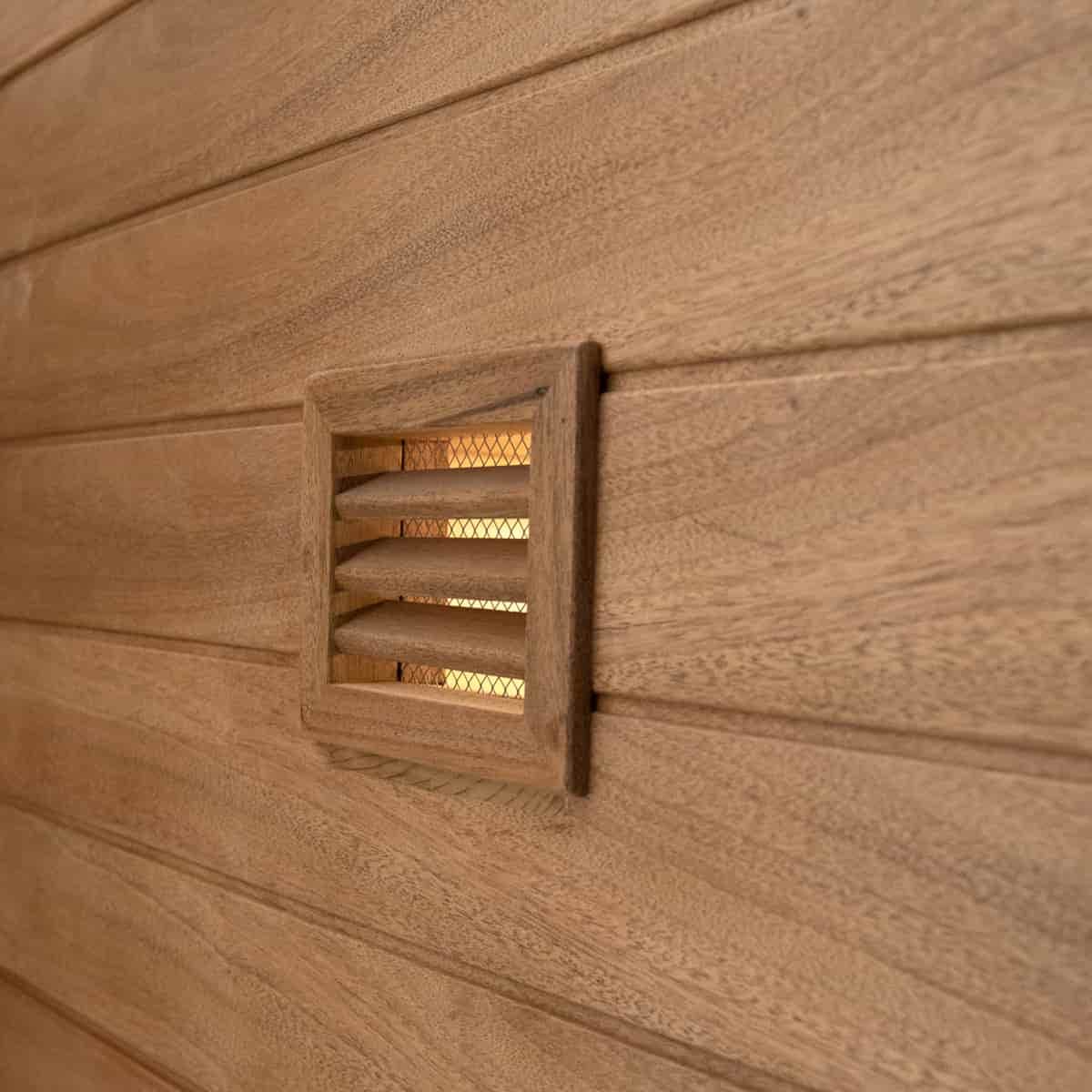 HKXSC 704VT 2 Person Outdoor Steam Sauna | affordable | New Upgraded HKXSC-SAUNA