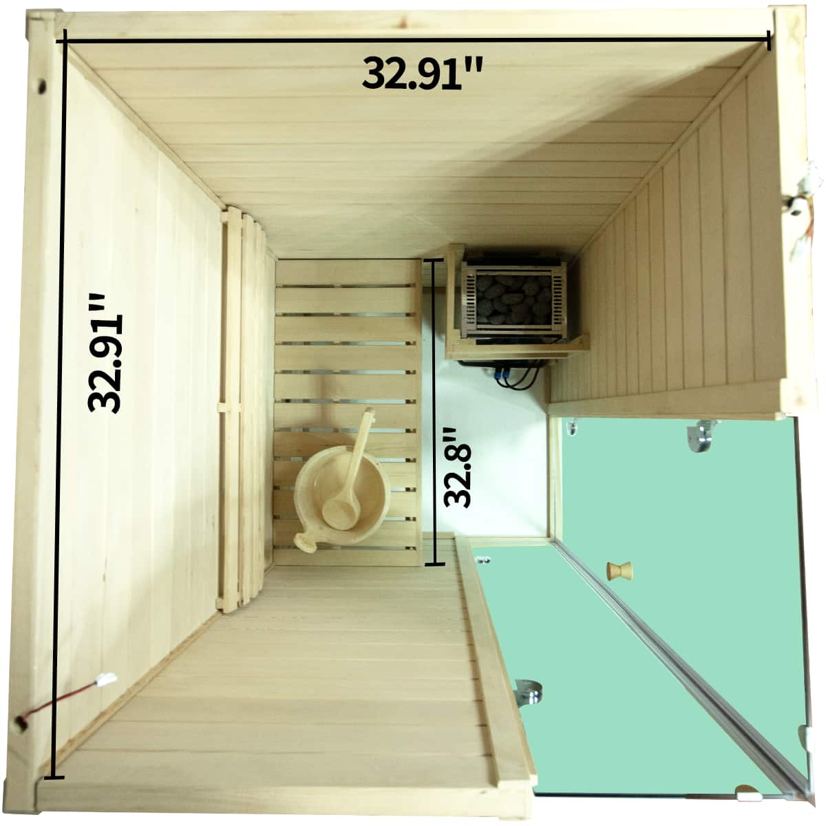 HKXSC 1 Person Indoor Steam Saunas Home Steam Sauna Mini Best Indoor Sauna Near Me Backyard Sauna