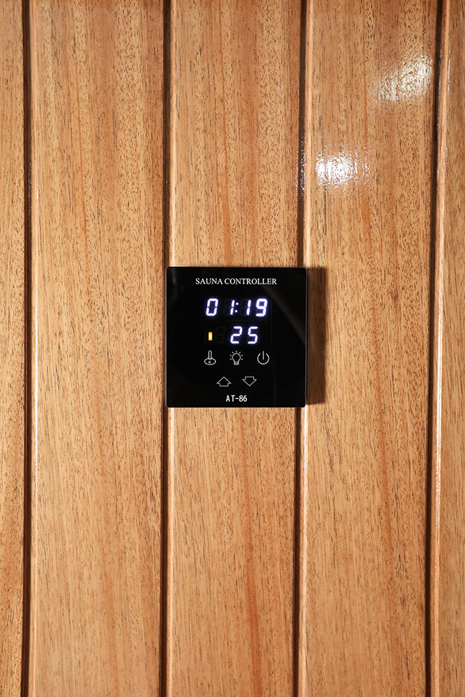 2-Person Outdoor Negative-Ion Steam Sauna | Air Purification & Mid-Infrared Therapy | HKXSC 702VT