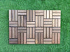 Wood Interlocking Flooring Tiles (Set of 10) HKXSC-SAUNA