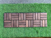 Wood Interlocking Flooring Tiles (Set of 10) HKXSC-SAUNA