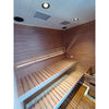 HKXSC 703ST New Upgraded Mahogany 2-3 Person Steam Sauna |Waterproof | Pest proof HKXSC-SAUNA