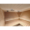 HKXSC 704SH 4 Person SteamSauna |Hemlock | Wide Vision-Lay-Flat HKXSC-SAUNA