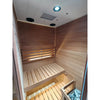 HKXSC 701ST 1 Person steam sauna |Mahogany | Pest-Resistant HKXSC-SAUNA