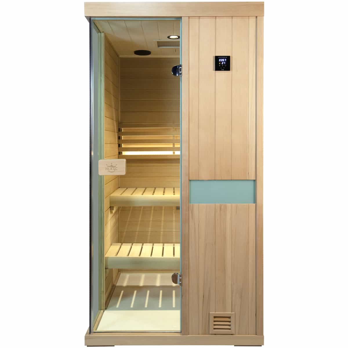 1-Person Indoor Negative-Ion Steam Sauna | Air Purification & Mid-Infrared Therapy | HKXSC 701SH