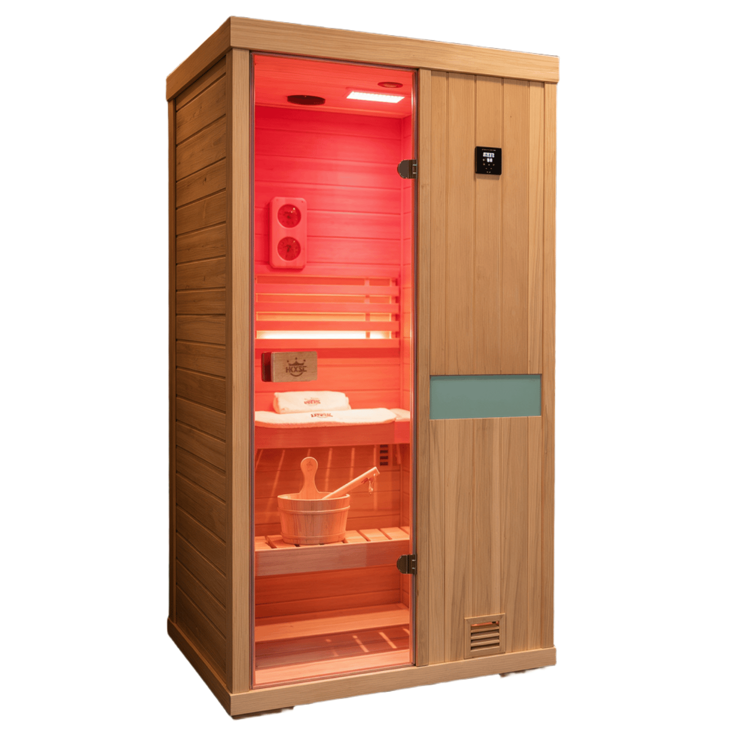 HKXSC 701SH home steam sauna with negative ion purification and mid-infrared chromotherapy lamp for personal wellness