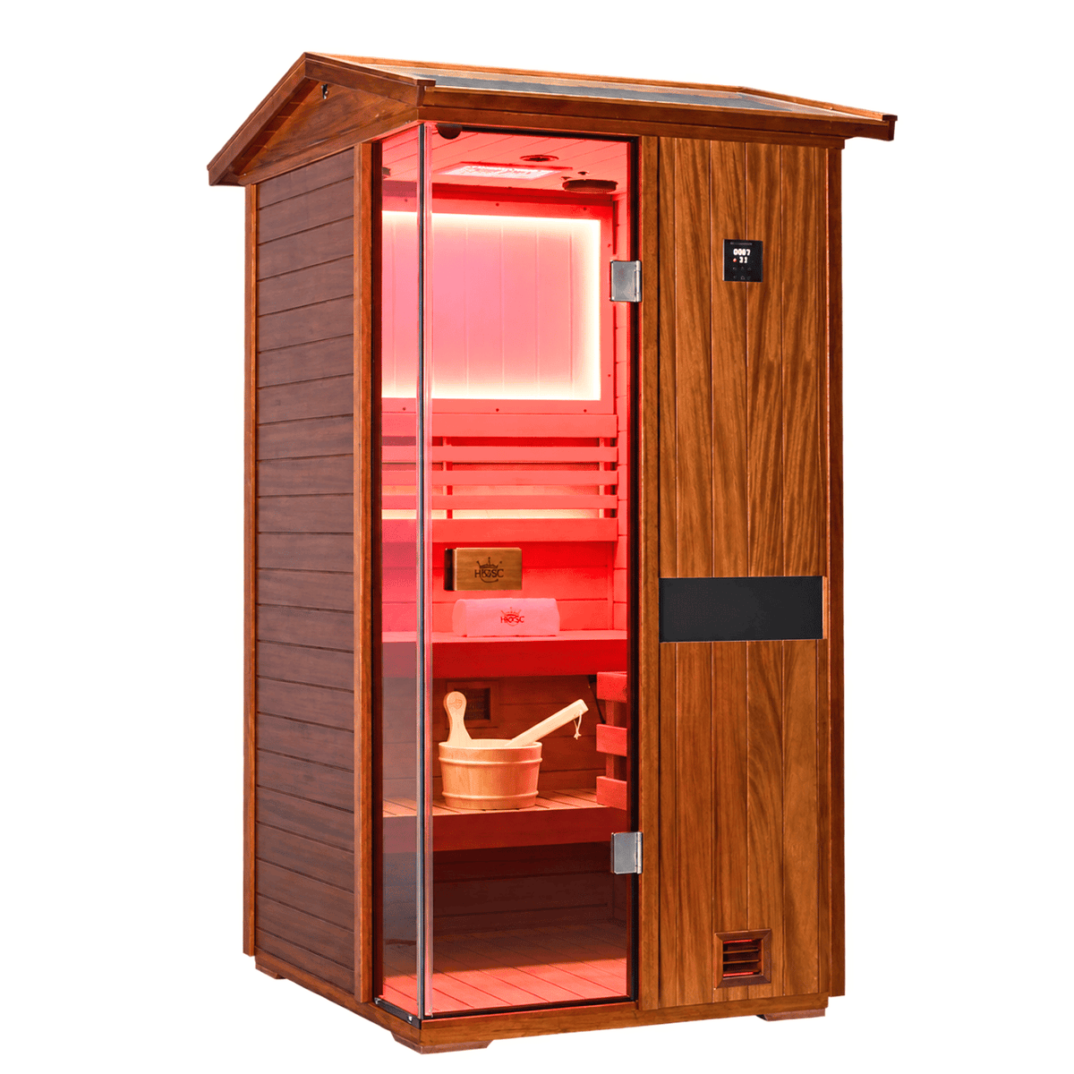 Aurora 1 Person Outdoor Steam Sauna