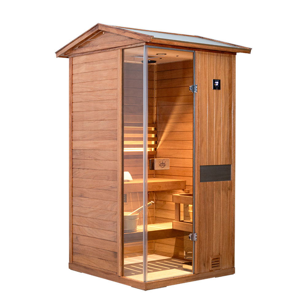 Aurora Outdoor Steam Sauna - 2 Person