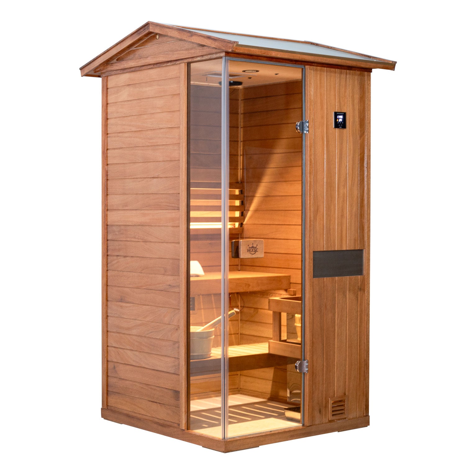 Aurora Outdoor Steam Sauna - 2 Person