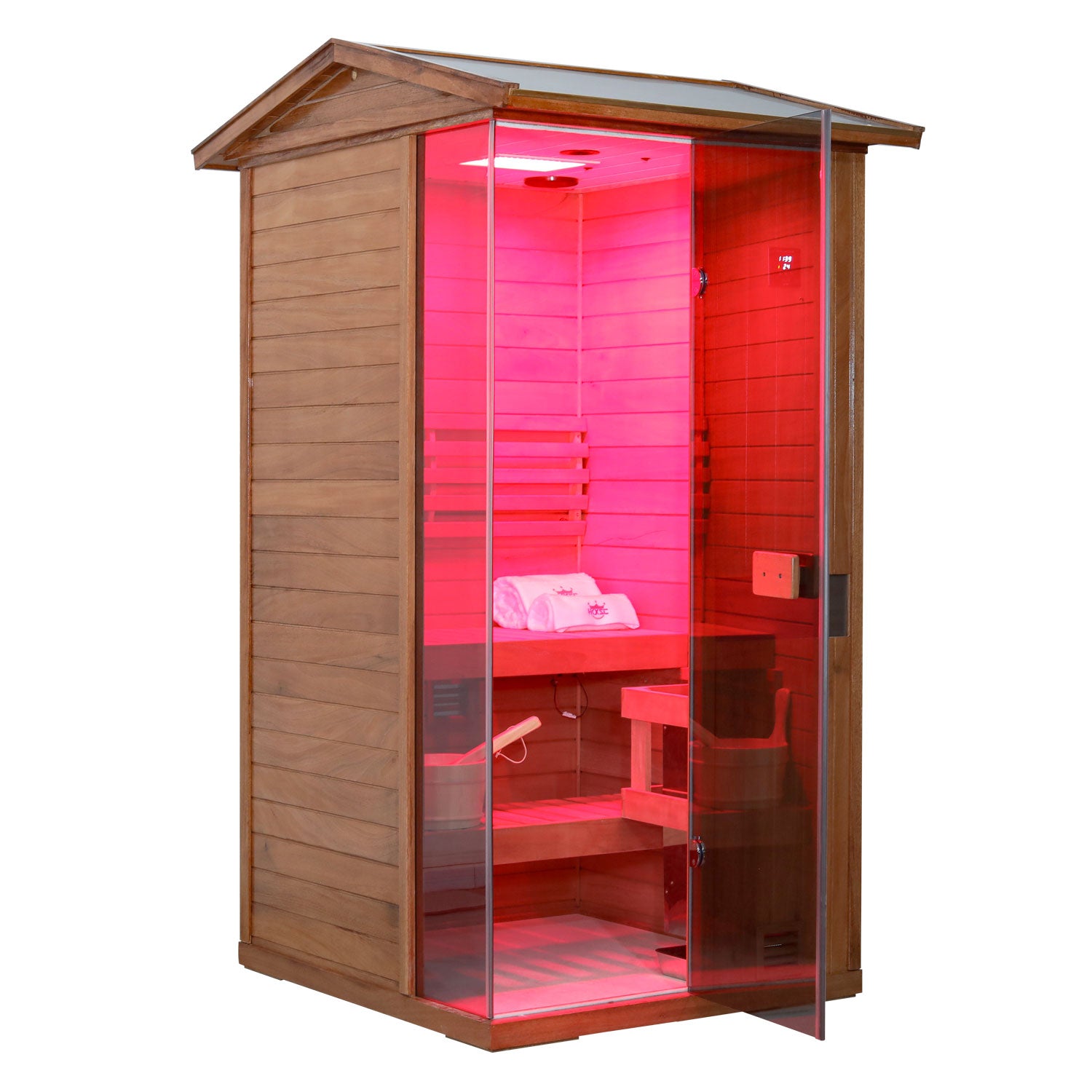 Aurora Outdoor Steam Sauna - 2 Person