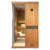 HKXSC 702ST1-2 Person Steam Sauna | Resistant to pests | Mahogany | Negative Ion HKXSC-SAUNA