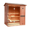 HKXSC 703VT Mahogany 2-3 Person outdoor Sauna |Waterproof | Pest proof HKXSC-SAUNA