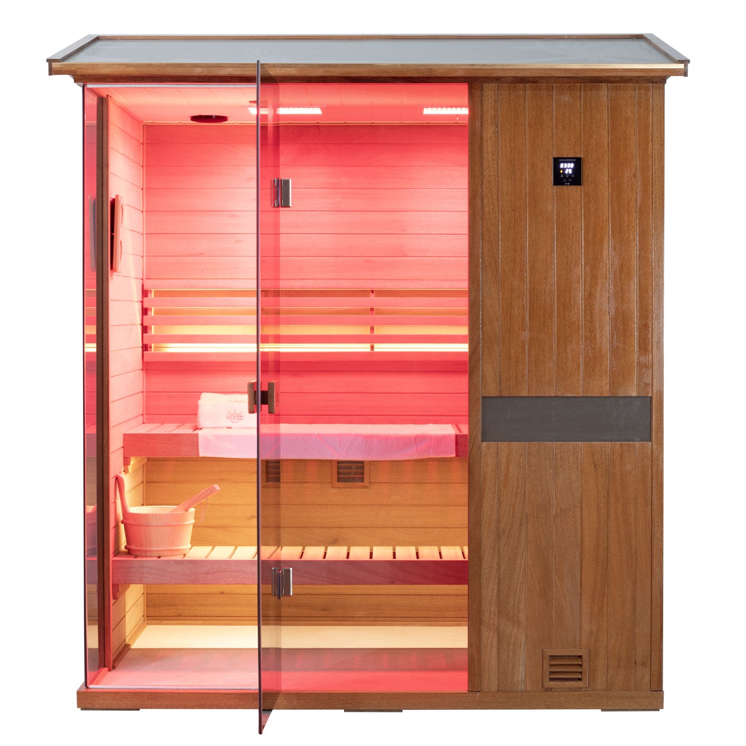 Aurora Outdoor  Steam Sauna - 3 Person