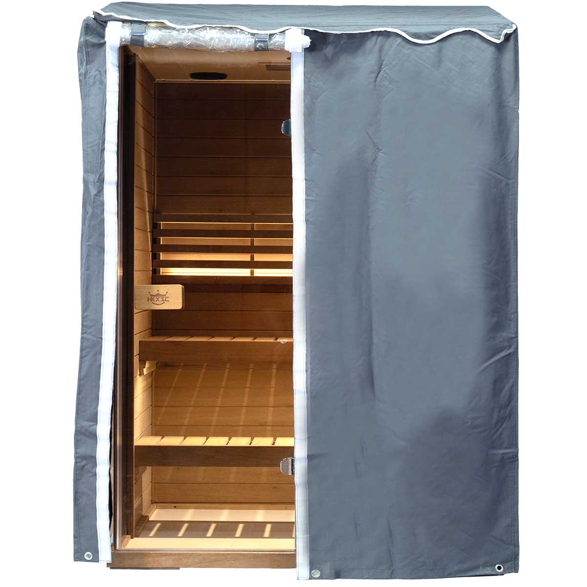 Special protective cover for outdoor saunas, waterproof, sunproof and dustproof, thickened and durable