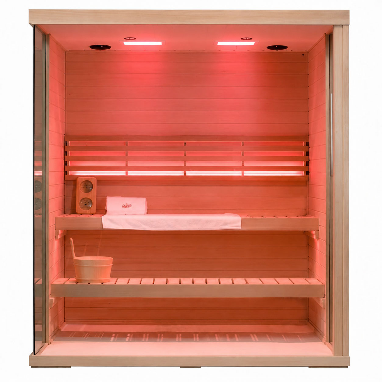 HKXSC 703SH_home_steam_sauna_Model_703SH Interior panoramic display