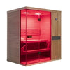 HKXSC 703ST New Upgraded Mahogany 2-3 Person Steam Sauna |Waterproof | Pest proof HKXSC-SAUNA