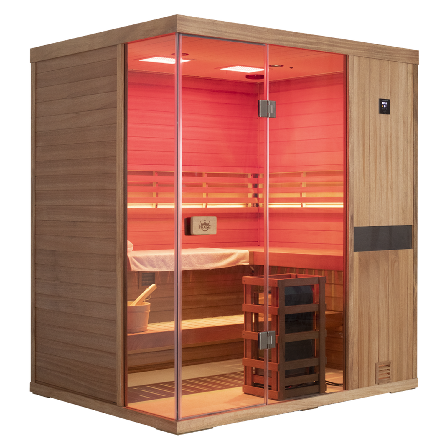 Aurora Indoor Steam Sauna - 4 Person