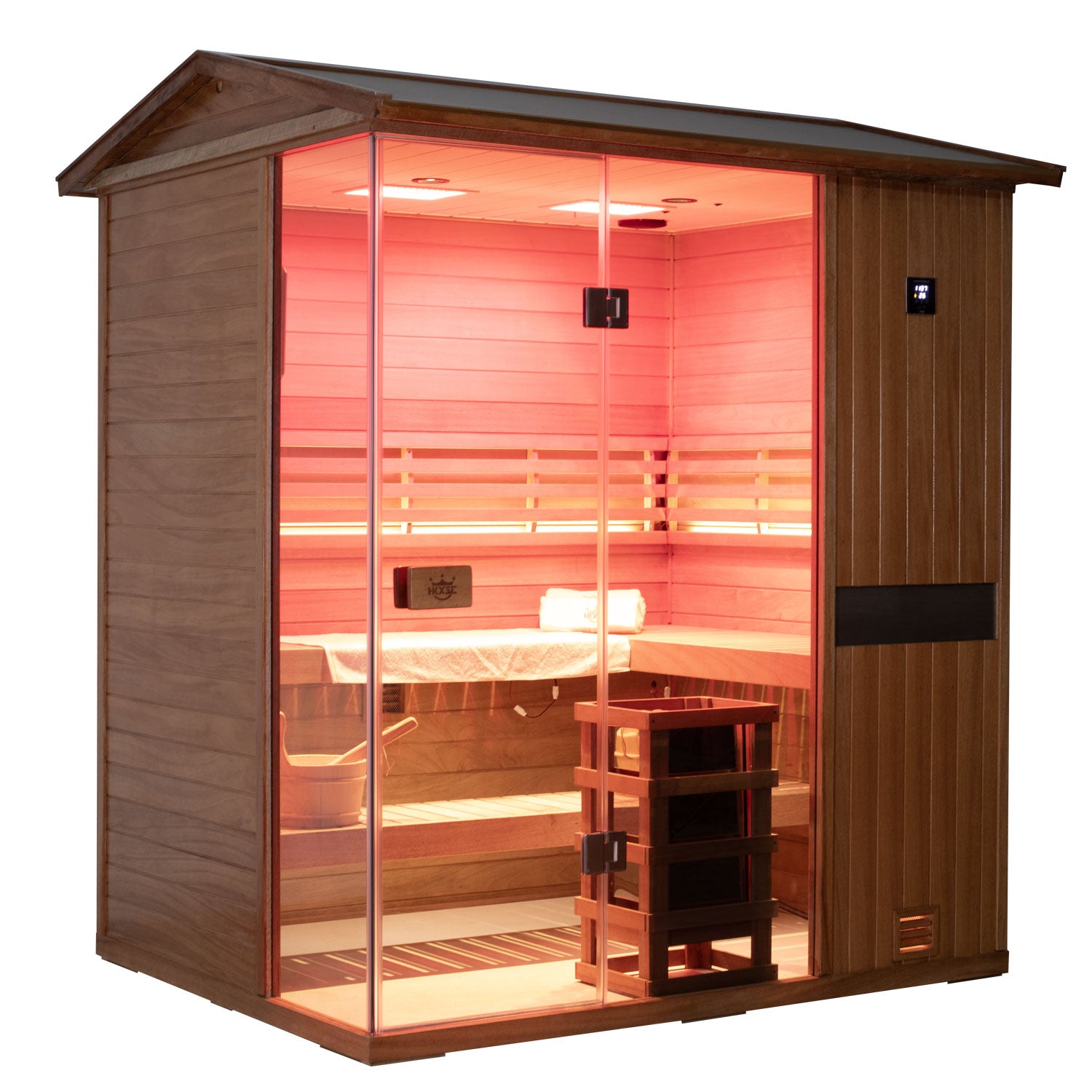 Aurora Outdoor  Steam Sauna - 4 Person