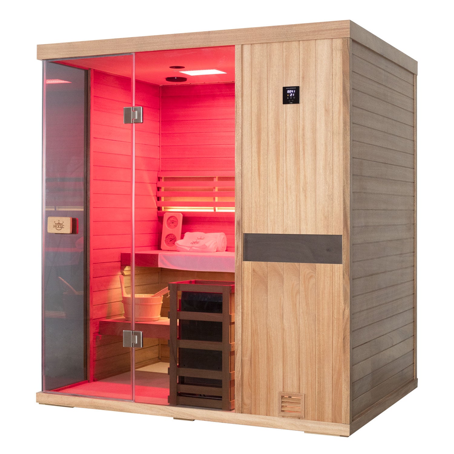 Aurora Indoor Steam Sauna - 4 Person