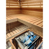 HKXSC 704ST4 Person Negative Ion Steam Sauna | Resistant to pests | Mahogany | Wide Vision-Lay-Flat HKXSC-SAUNA