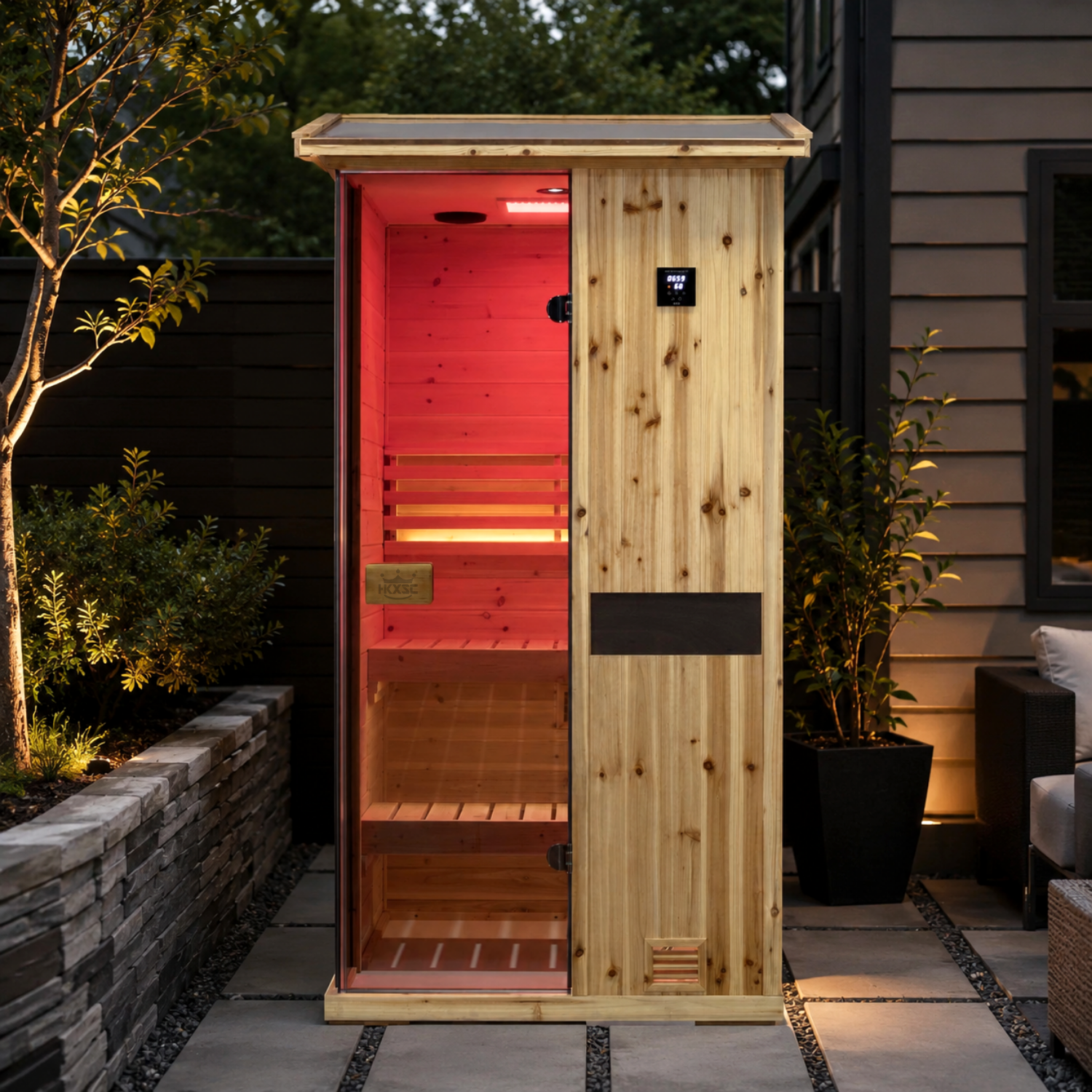 Therapeutic outdoor steam sauna cabin Therapeutic home steam sauna cabin beneficial for cold relief respiratory soothing and overall physical condition adjustment