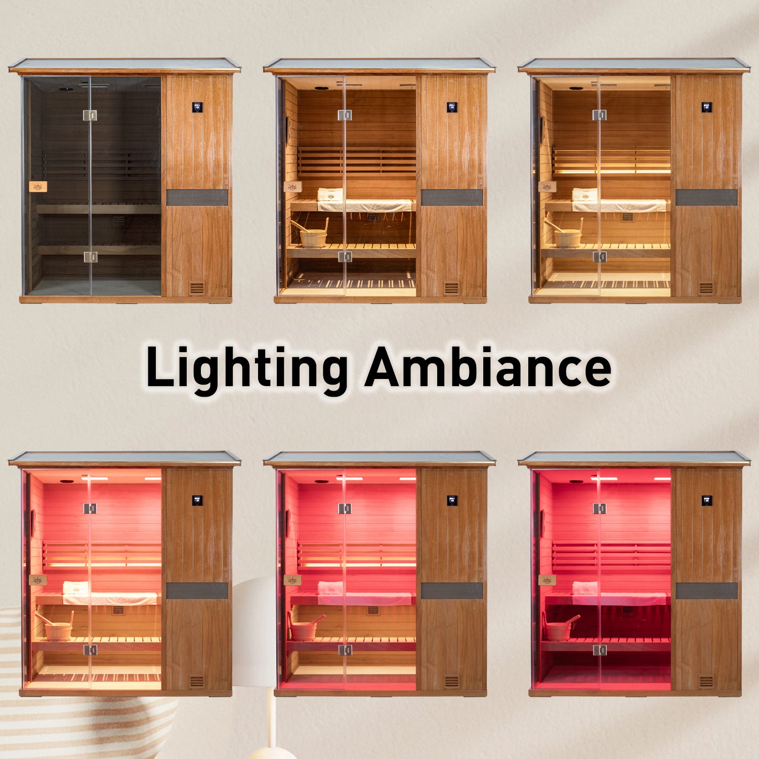 Safe 12V low voltage sauna light, explosion-proof high temperature resistant design
