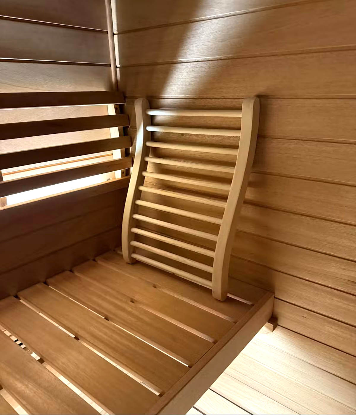 Upgraded Waterproof Sauna with Reinforced Seats, Anti-Peel Glass Frame Seals, Complete Sauna Accessory Pack for Backyard Installation