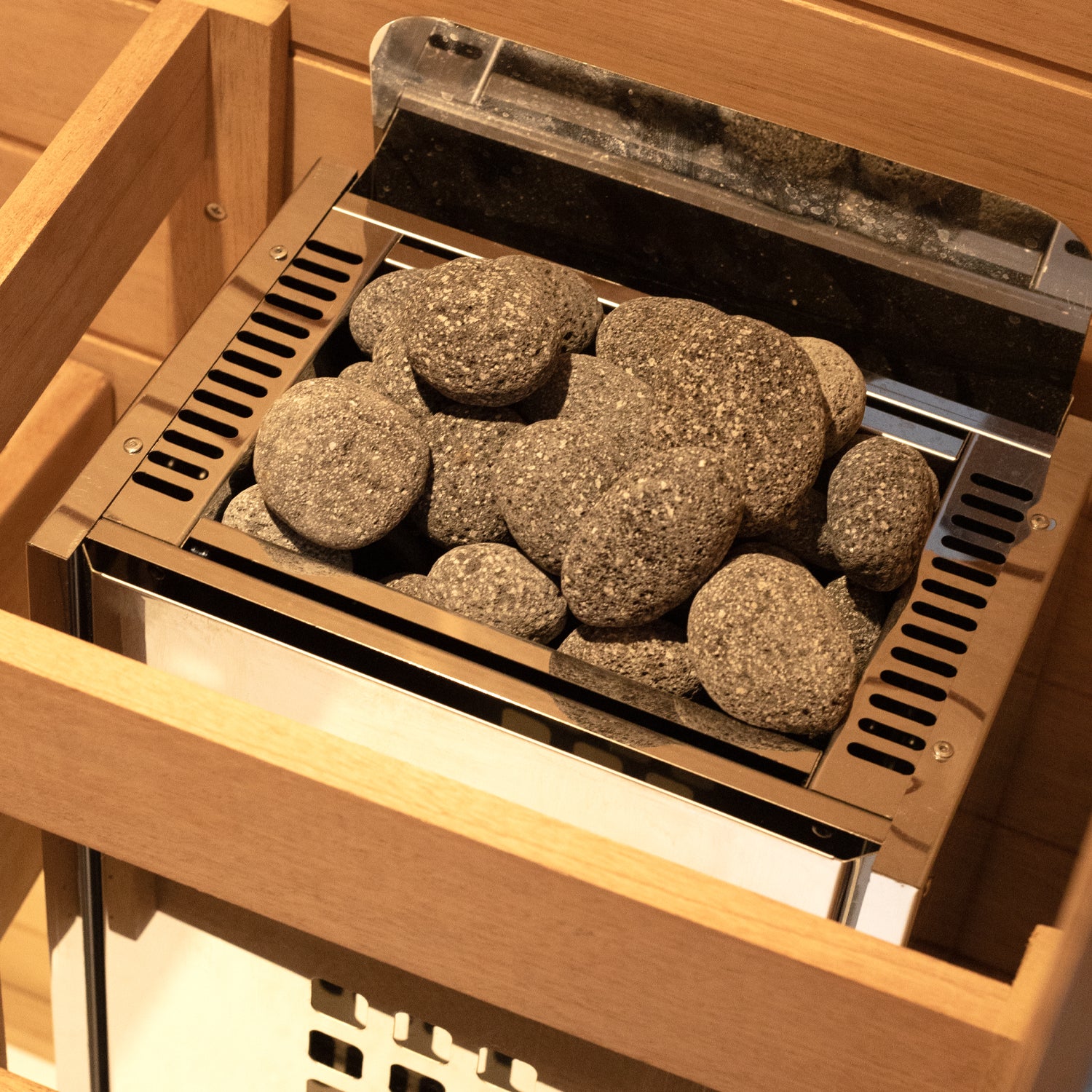 HKXSC Sauna Stones Rounded Sauna Kits Best  Sauna Accesssories All Dimensions