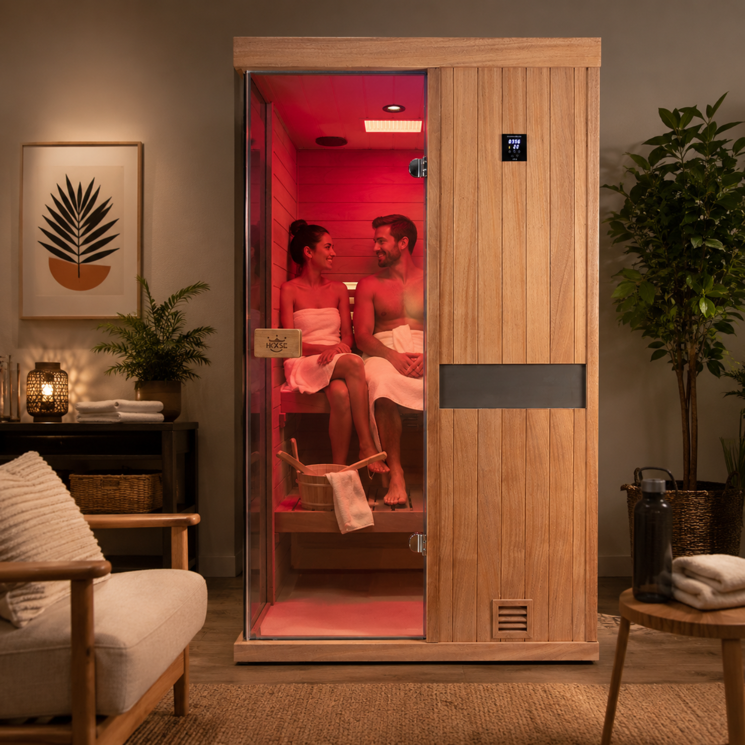 Aurora Indoor Steam Sauna - 2 Person | Model 702ST