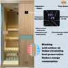 HKXSC 701SH 1 Person Indoor Steam Sauna | affordable | New Upgraded HKXSC-SAUNA