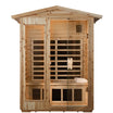 Noble 2 Person Fir Wood Infrared Sauna | 20 Minute Assembly - HKXSC