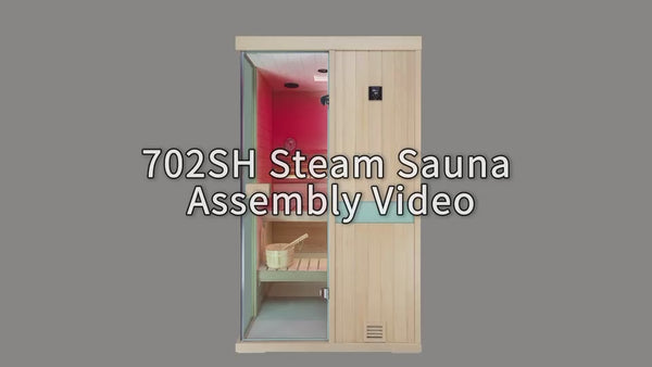 HKXSC 702SH Steam Sauna Assembly Video